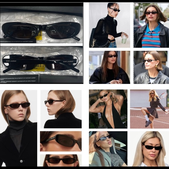 SAINT LAURENT CELEBS & INFLUENCERS FAV’S SEEN WORN ON HAILEY BIEBER MANY TIMES - Picture 5 of 16